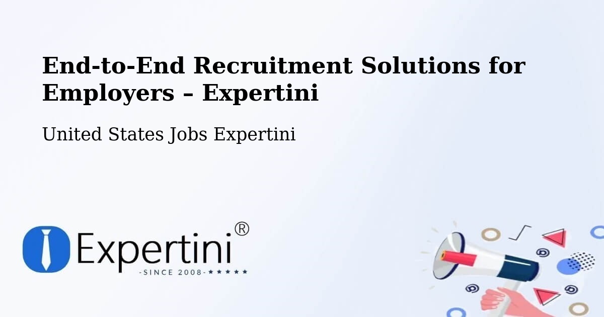 Recruitment Solutions for Employers – Yarrow Point - Yarrow Point, United States Jobs Expertini