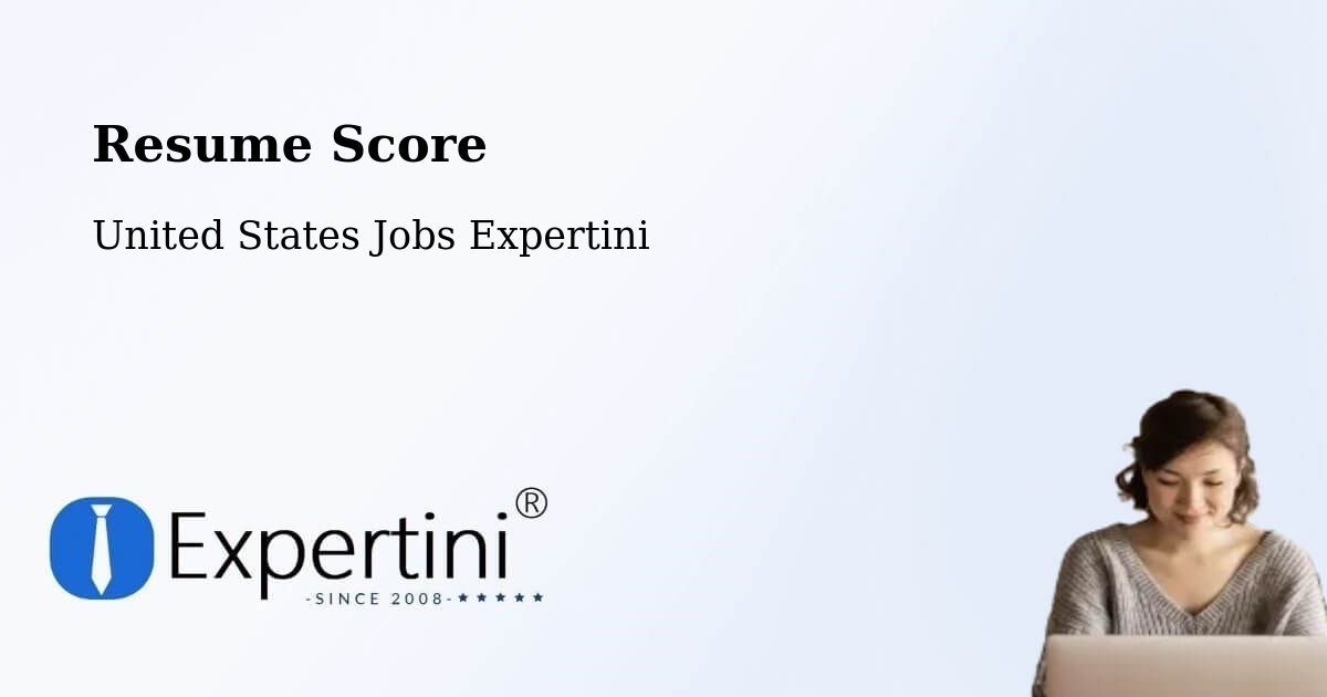 Resume Score & Job Description Match Tool – Yarrow Point - United States Jobs Expertini